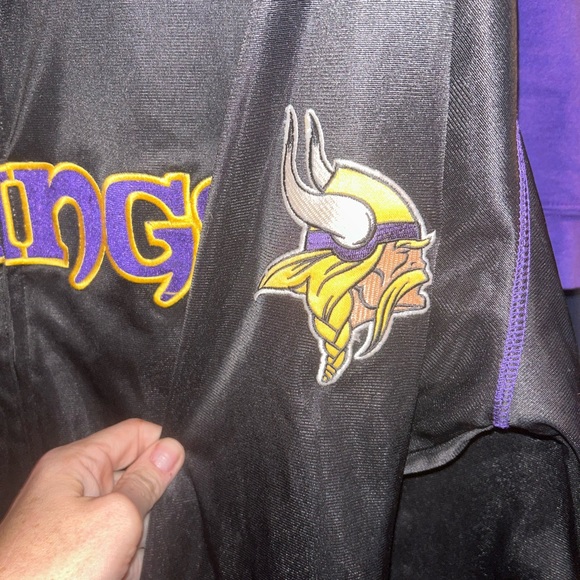 2XL MN Vikings Full Zip Golf Jacket - Picture 2 of 3